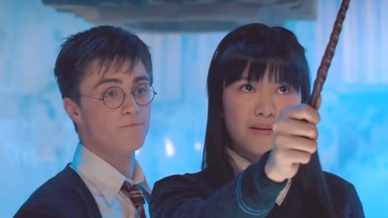 Katie Leung et Daniel Radcliffe dans Harry Potter