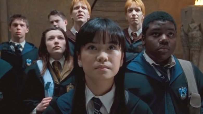 Katie Leung comme Cho Chang avec le casting de Harry Potter