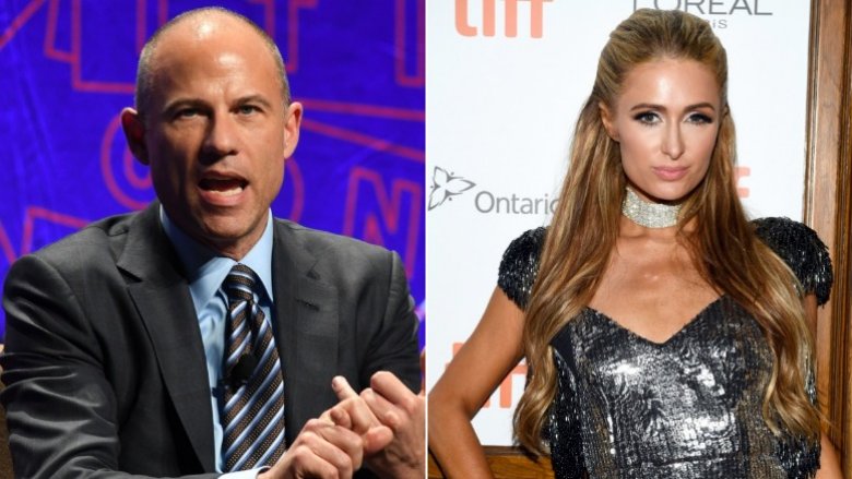 Michael Avenatti et Paris Hilton