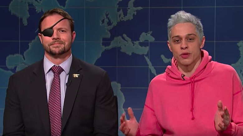 Pete Davidson et Dan Crenshaw 