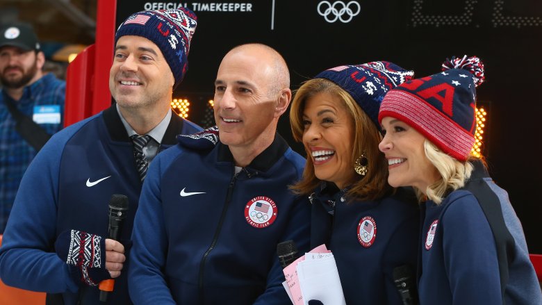 Carson Daly, Matt Lauer, Hoda Kotb, Megyn Kelly