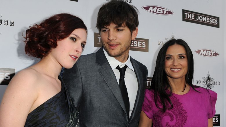 Rumer Wilson, Ashton Kutcher, Demi Plus