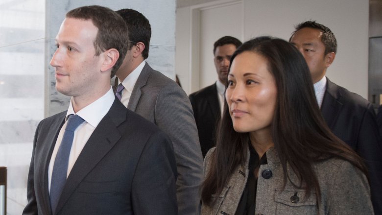 Andrea Besmehn et Mark Zuckerberg