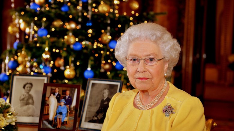 La reine à Noël