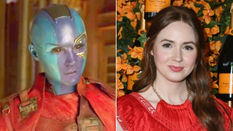 Karen Gillan en tant que nébuleuse