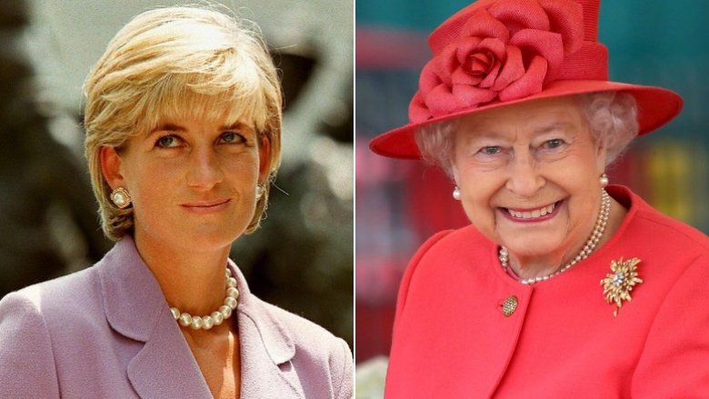 Princesse Diana, reine Elizabeth