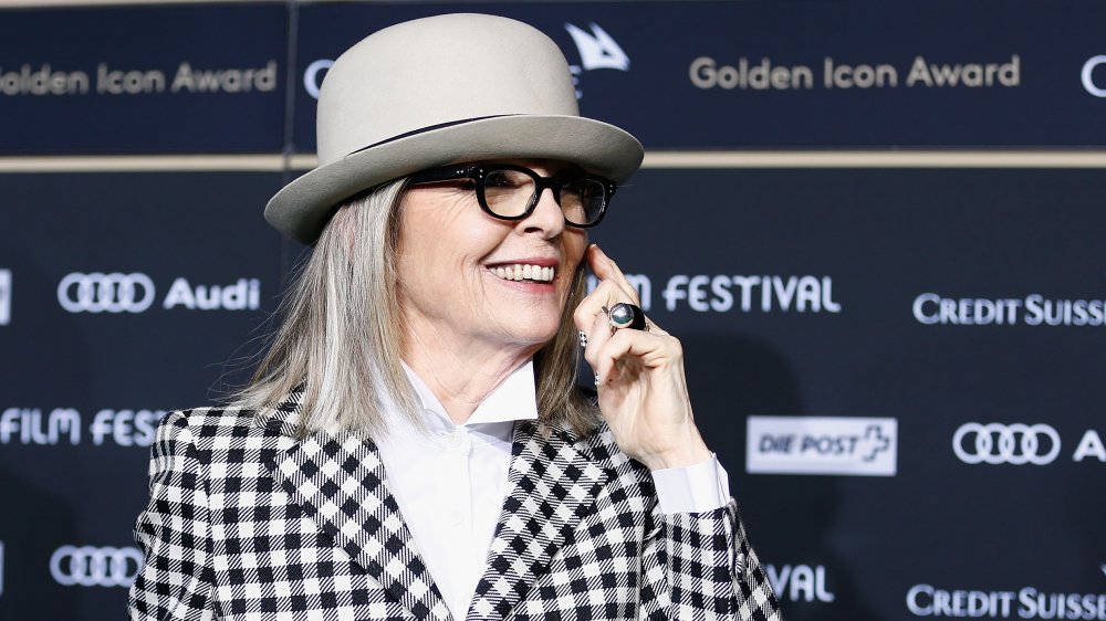 Diane Keaton assiste à la cérémonie de remise des Golden Icon Awards