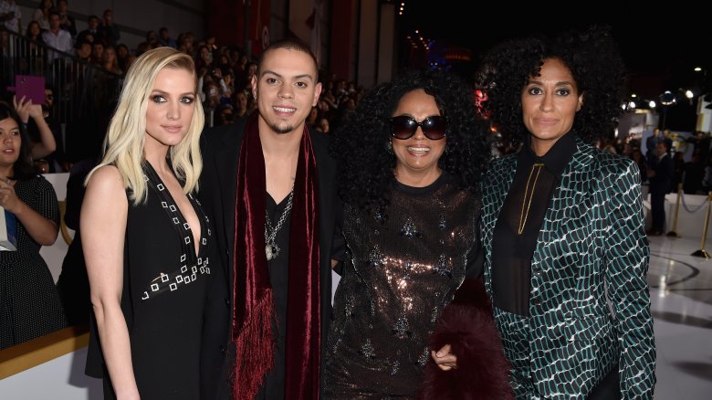 Ashlee Simpson, Evan Ross, Diana Ross, Tracee Ellis Ross