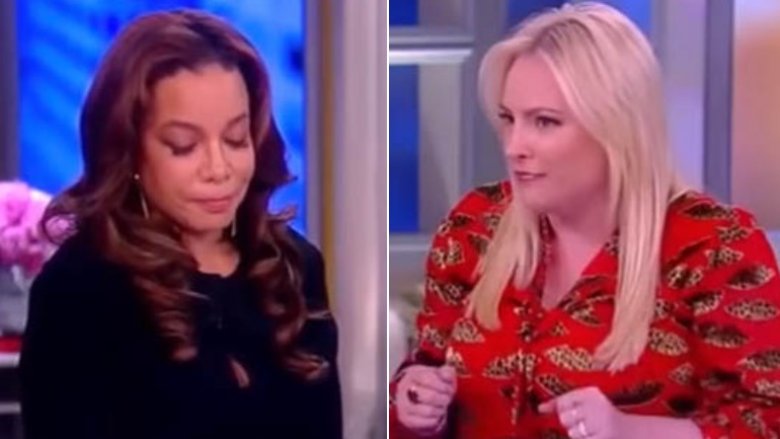 Meghan McCain et Sunny Hostin se disputent sur la vue