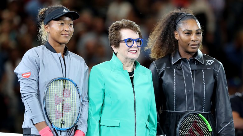 Billie Jean King, Serena Williams et Naomi Osaka