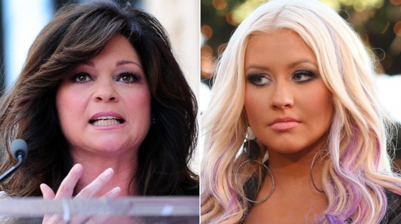 Valerie Bertinelli et Christina Aguilera