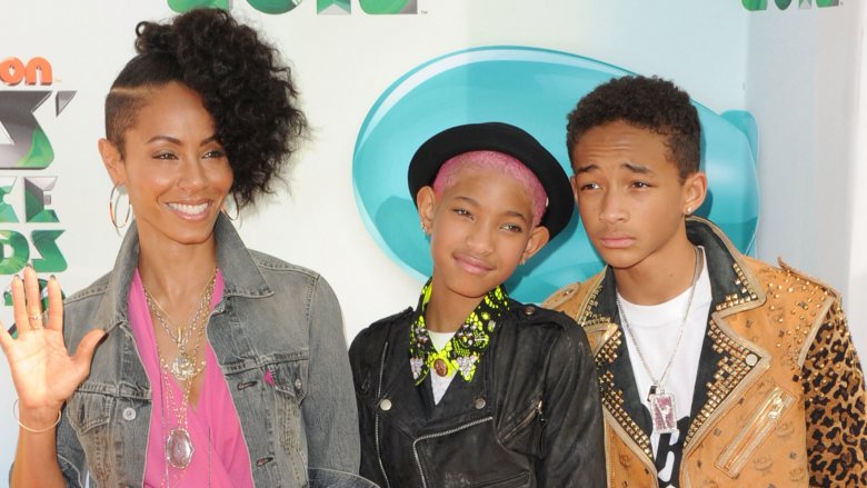 Jada Pinkett Smith, Willow Smith, Jaden Smith