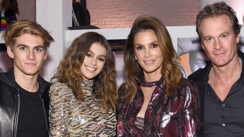 Cindy Crawford, Presley Gerber, Kaia Gerber, Rande Gerber