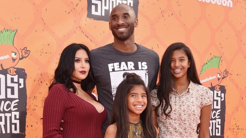 Kobe Bryant, Vanessa Bryant et deux de ses filles