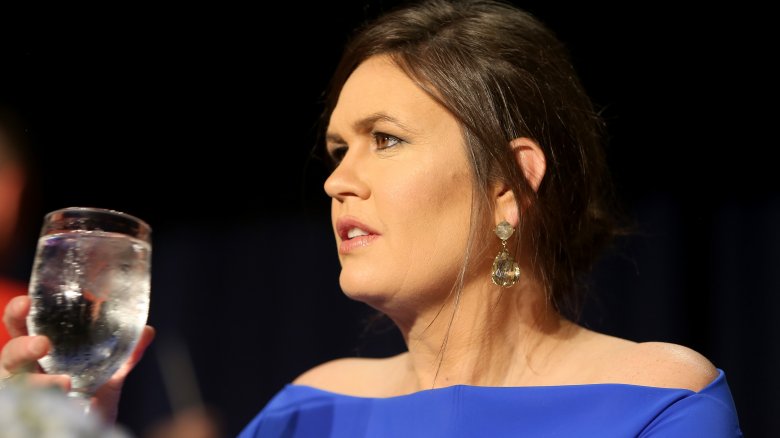 Sarah Huckabee Sanders au dîner des correspondants de la Maison Blanche