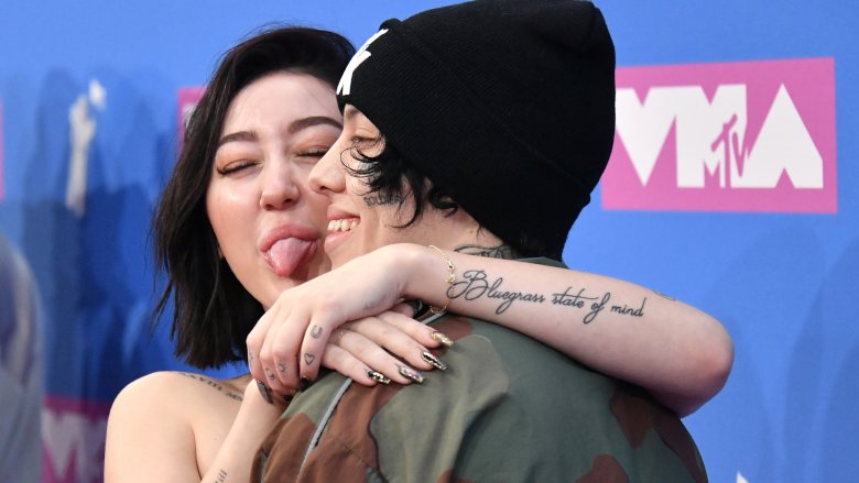 Lil Xan et Noah Cyrus aux MTV VMA Awards 2018