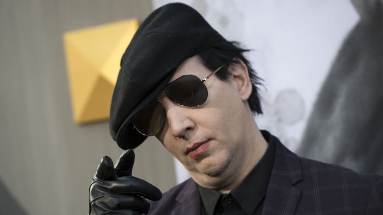 marilyn manson headshot