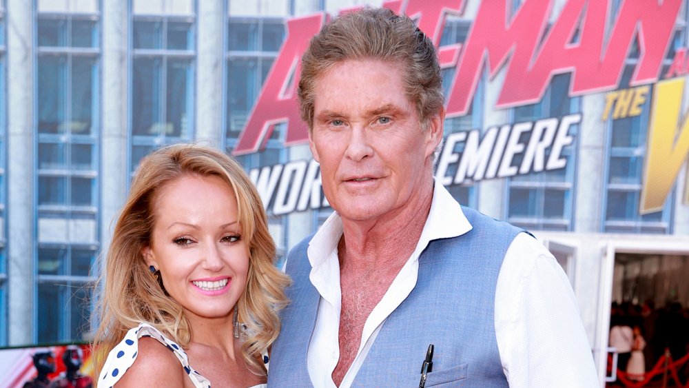 David Hasselhoff et Hayley Roberts