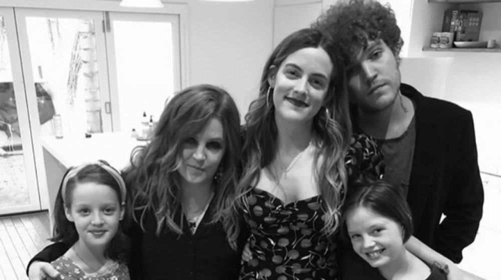 Finley Aaron Love Lockwood, Lisa Marie Presley, Riley Keough, Benjamin Keough, Harper Vivienne Ann Lockwood