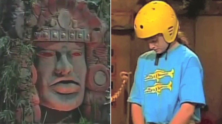 Olmèque et concurrent sur le jeu télévisé à succès des années 90 de Nickelodeon «Legends of the Hidden Temple»