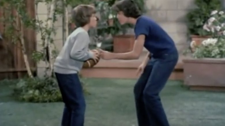 Mike Lookinland et Christopher Knight de The Brady Bunch