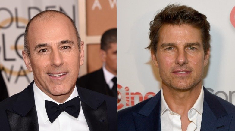 Matt Lauer, Tom Cruise