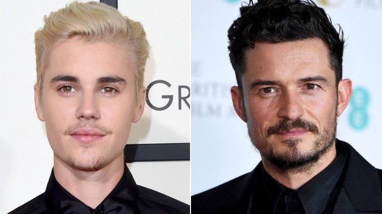 Justin Bieber, Orlando Bloom