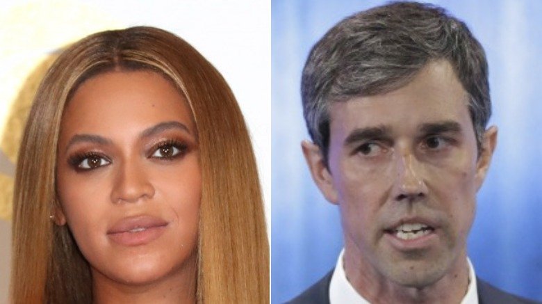 Beyonce et Beto O'Rourke