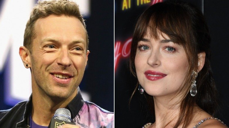 Chris Martin et Dakota Johnson