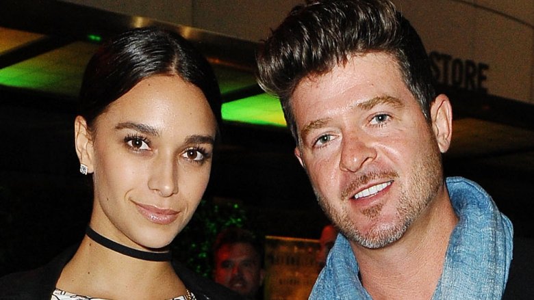 Robin Thicke et April Love Geary