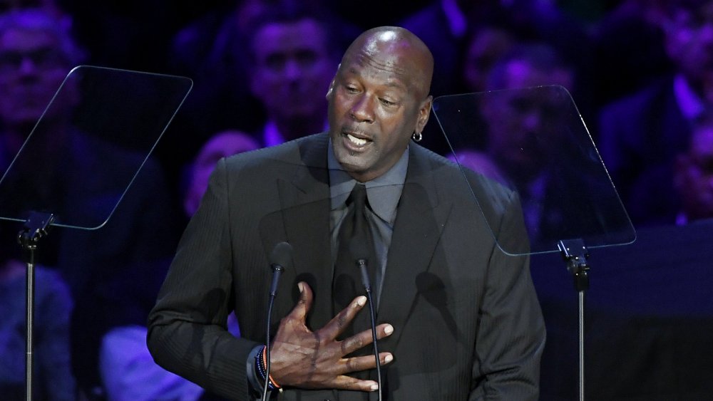 Michael Jordan au mémorial de Kobe Bryant