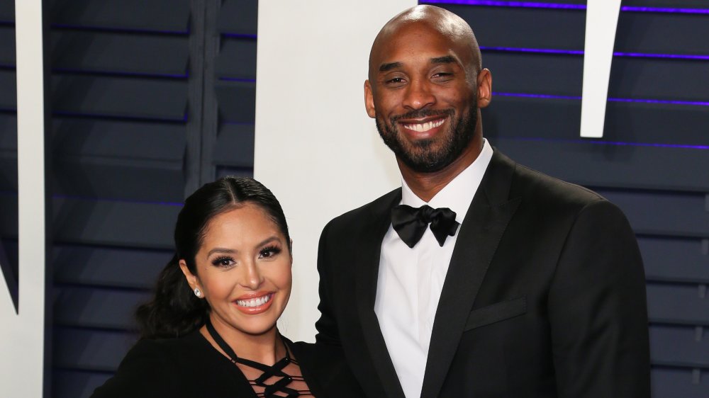 Kobe Bryant et son épouse Vanessa Laine Bryant assistent à la soirée des Oscars Vanity Fair 2019