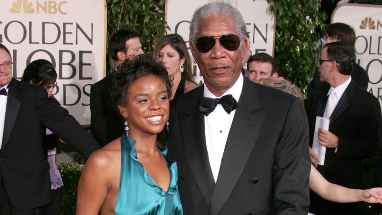 E'Dena Hines Morgan Freeman