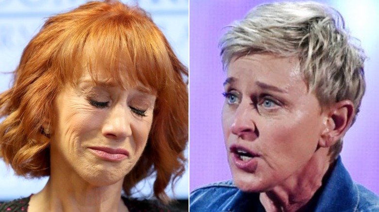 Ellen DeGeneres et Kathy Griffin