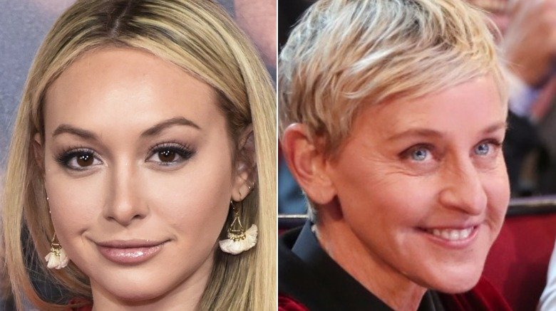 Corinne Olympios / Ellen DeGeneres