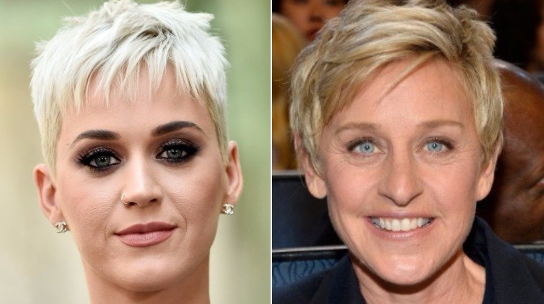 Katy Perry et Ellen DeGeneres