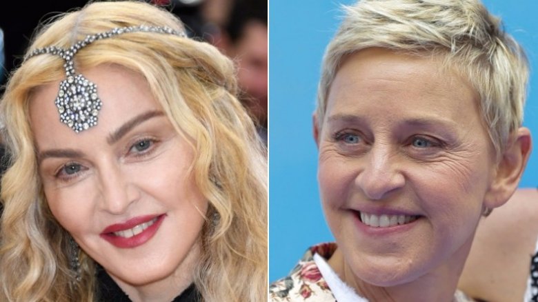 Madonna et Ellen DeGeneres