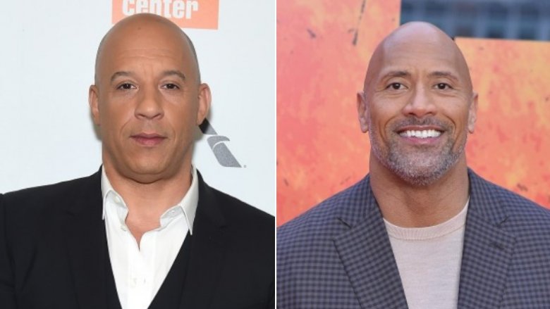 Dwayne "The Rock" Johnson et Vin Diesel