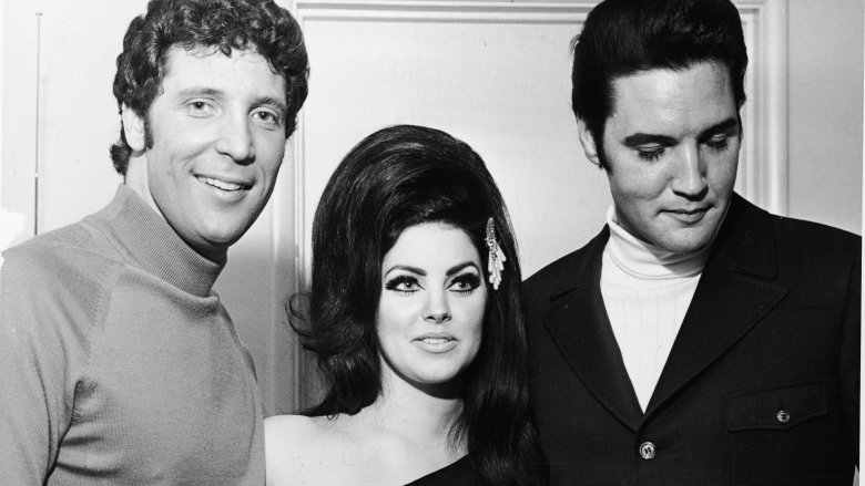 Tom Jones et Priscilla et Elvis Presley