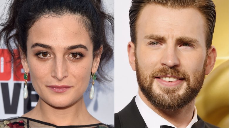 Jenny Slate et Chris Evans