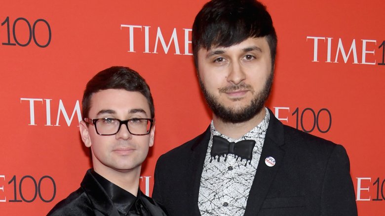 Christian Siriano and Brad Walsh