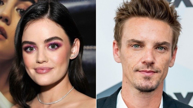 Lucy Hale and Riley Smith