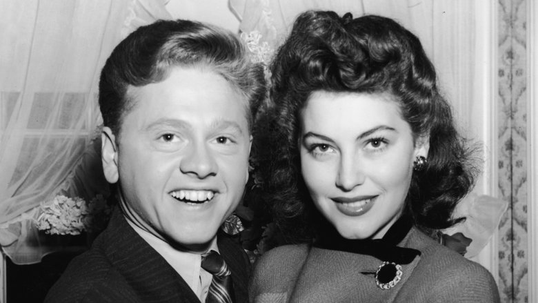 Mickey Rooney et Ava Gardner