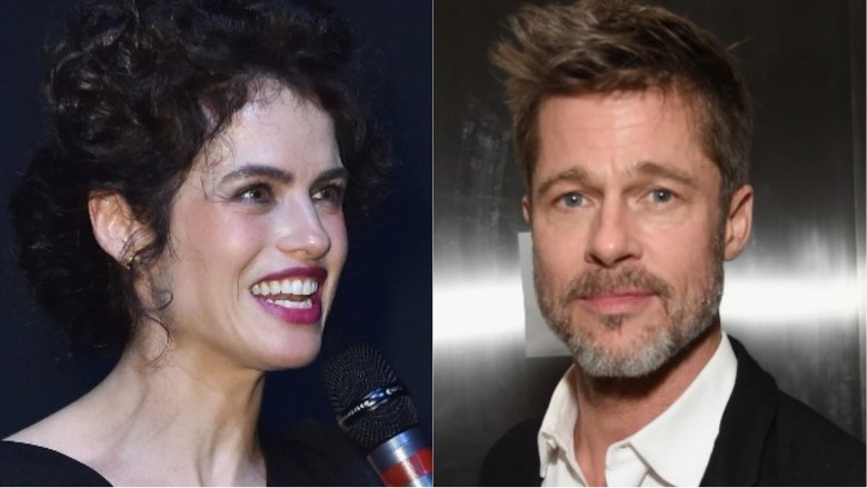 Neri Oxman et Brad Pitt