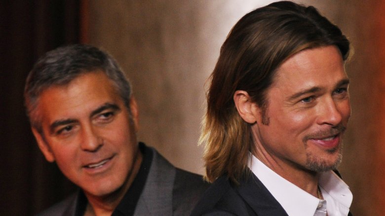 George Clooney et Brad Pitt