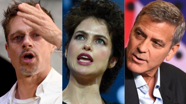 Brad Pitt, Neri Oxman, George Clooney