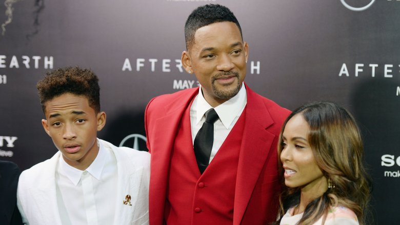 Jaden Smith avec ses parents Will Smith et Jada Pinkett Smith