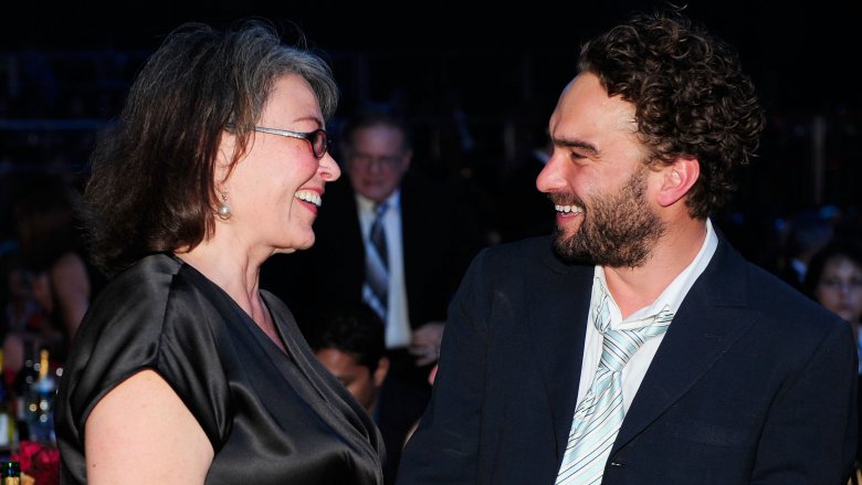 Johnny Galecki et Roseanne