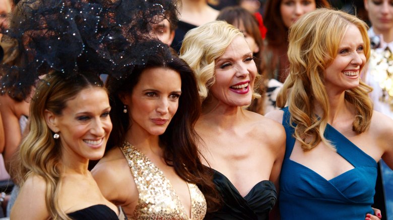 Sarah Jessica Parker, Kristin Davis, Kim Cattrall et Cynthia Nixon