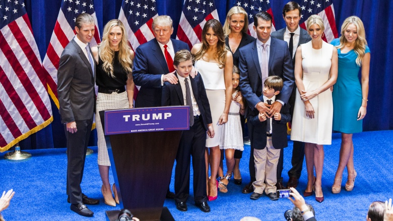 La famille Trump